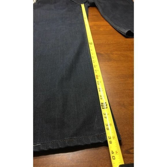 Blue Pronto Uomo Straight Leg Jeans Dark Big & Tall 40‎ X 38 Act 39 X 39 - Picture 5 of 12